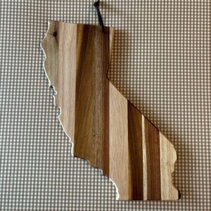 California State decor wooden cutting board